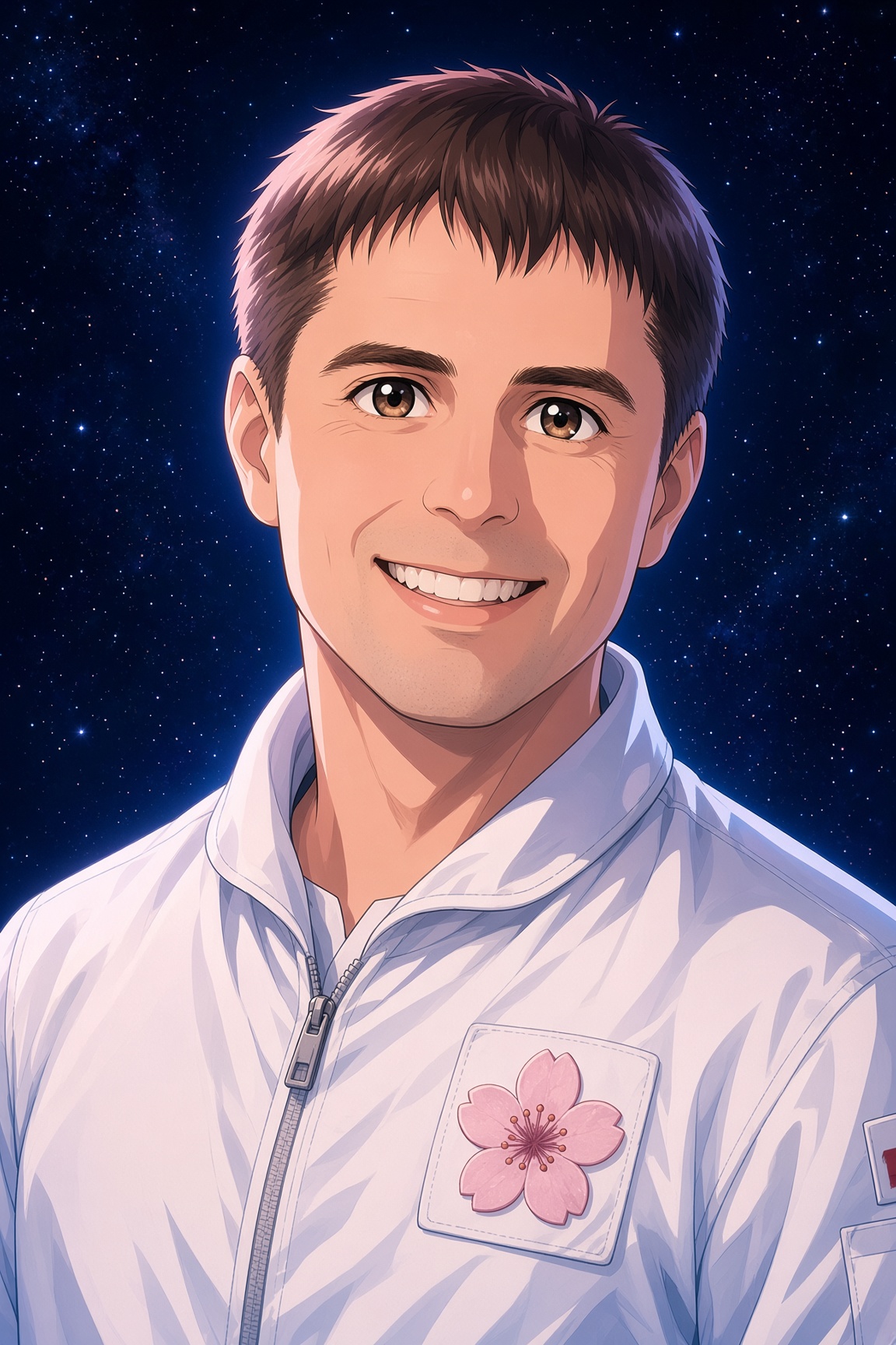 Anime portrait of Andrey Fedyaev