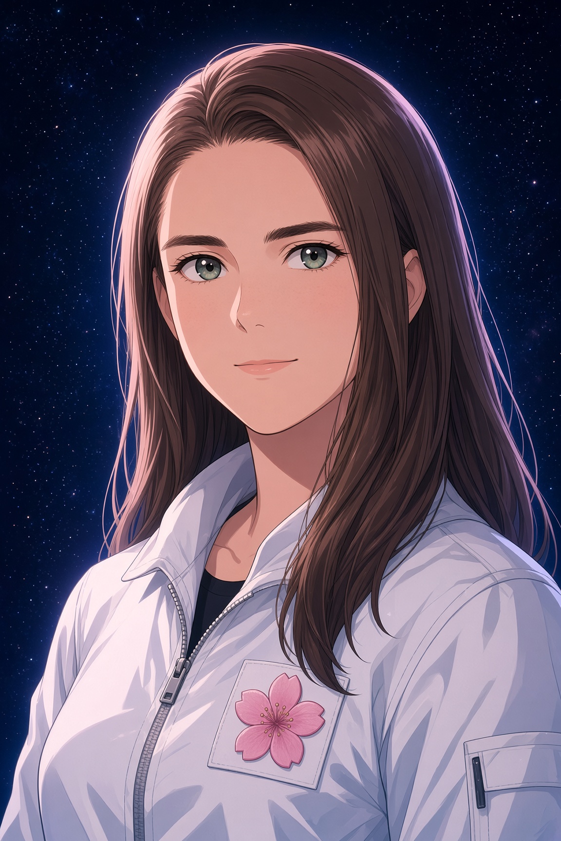 Anime portrait of Anna Kikina
