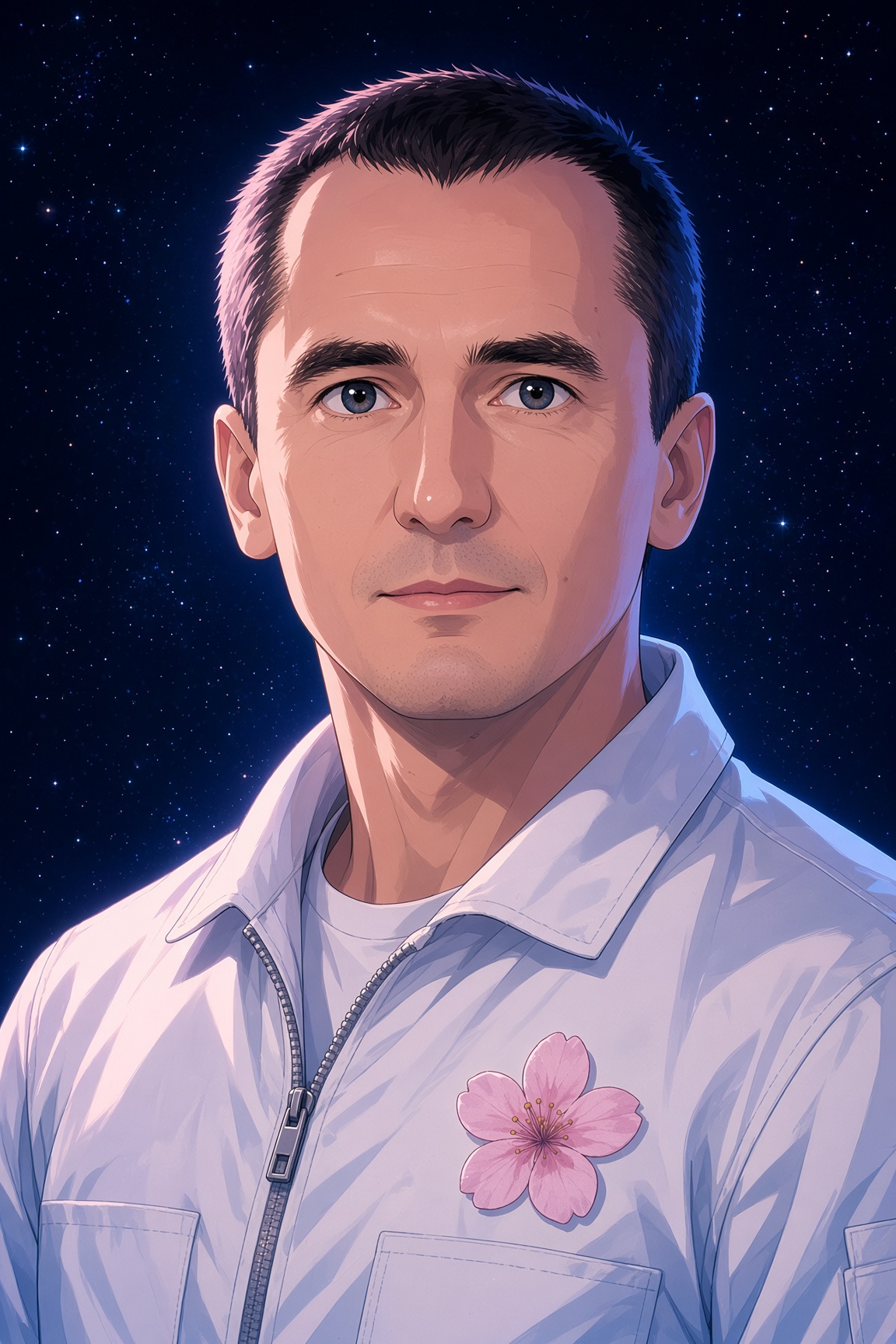 Anime portrait of Pyotr Dubrov